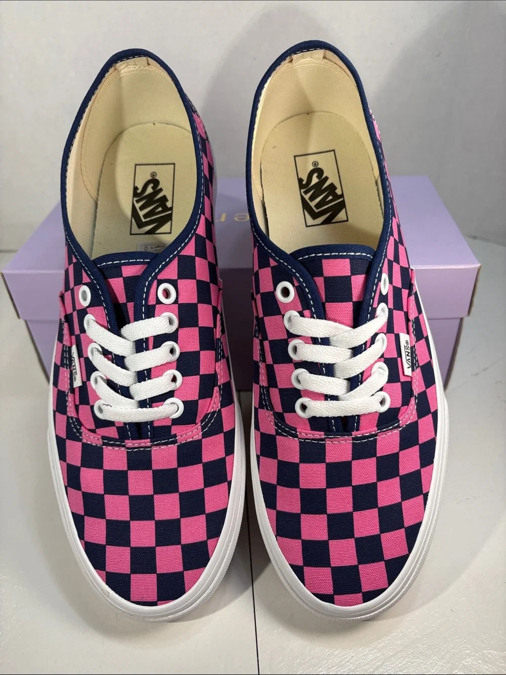 NWT Vans Authentic Low Top Checkerboard Sneakers Men’s 10